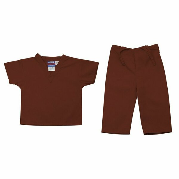 Gelscrubs Infant/Toddler Burnt Orange Scrubs Set, XSmall 1-2 Years Old 6709-BUR-XS